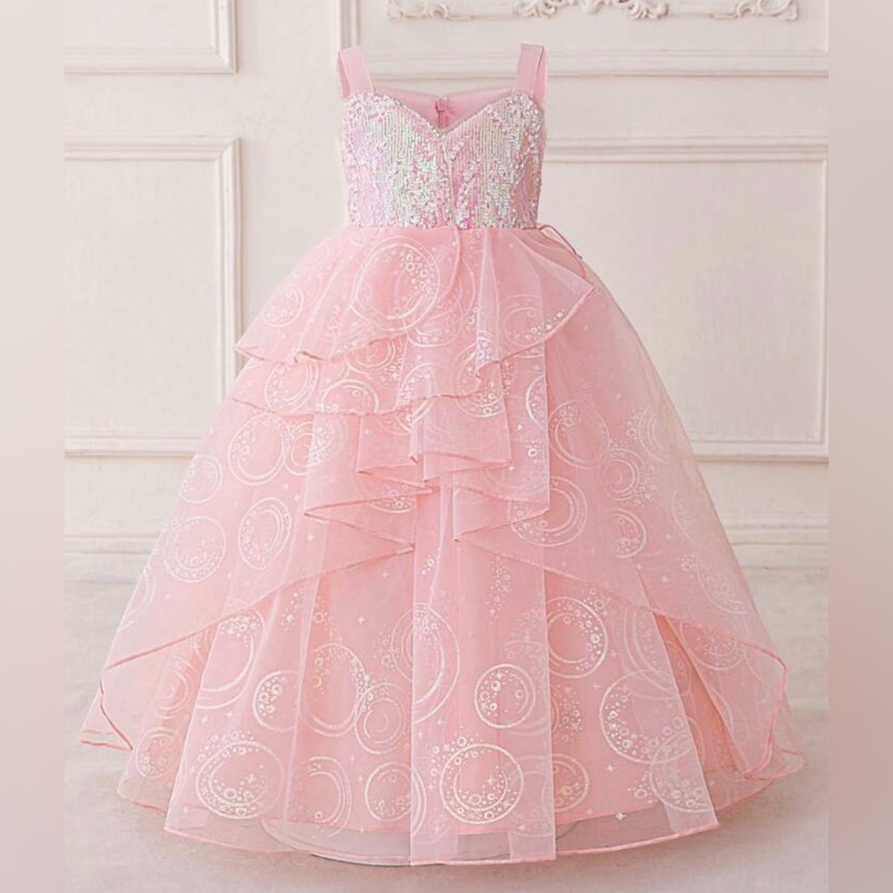 Elegant Pink Kids Dress